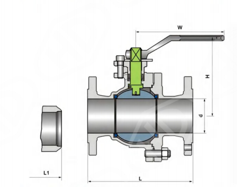 Ball Valve PVC 4 Inch